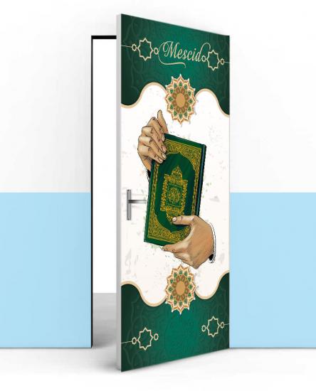 okul Mescid kapı giydirme 