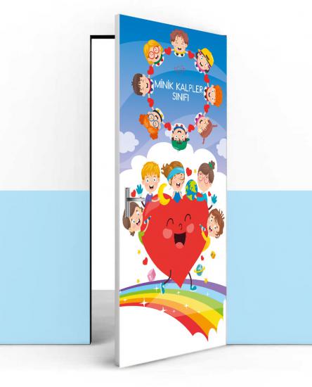 Anaokul kapı giydirme