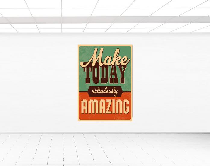 Motivasyon okul posteri