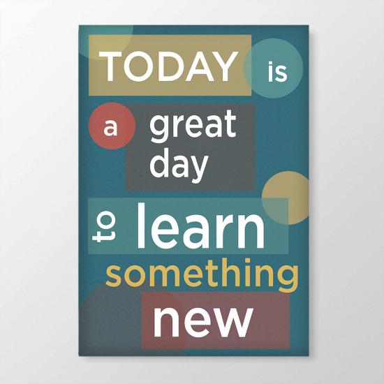 Motivasyon okul posteri