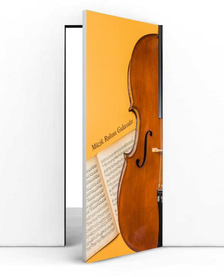 müzik kapi giydirme, müzik posteri, müzik duvar giydirme, müzik afişleri, müzik sınıfı, müzik koridoru