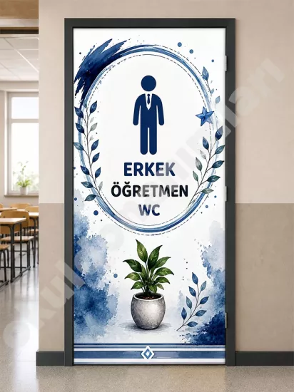 Öğretmen Tuvalet Posteri