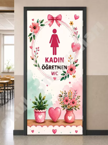 Öğretmen Tuvalet Posteri