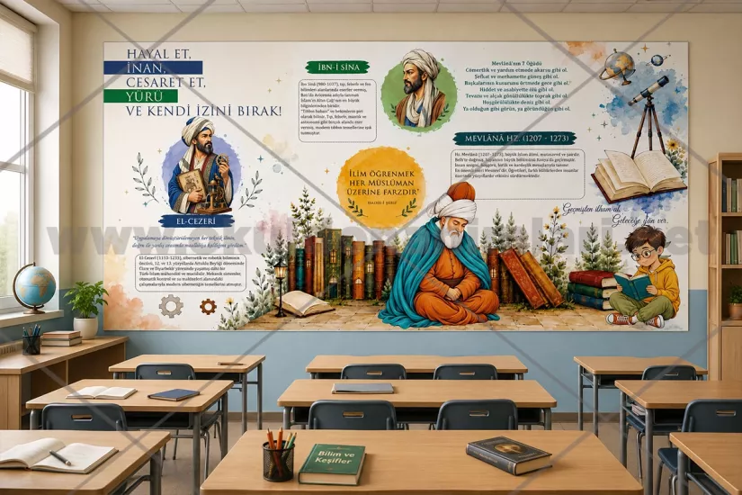 Okul Koridor Posteri