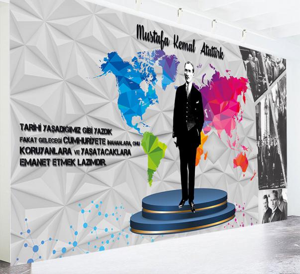 Okul Atatürk köşesi örnekleri web sitemizde