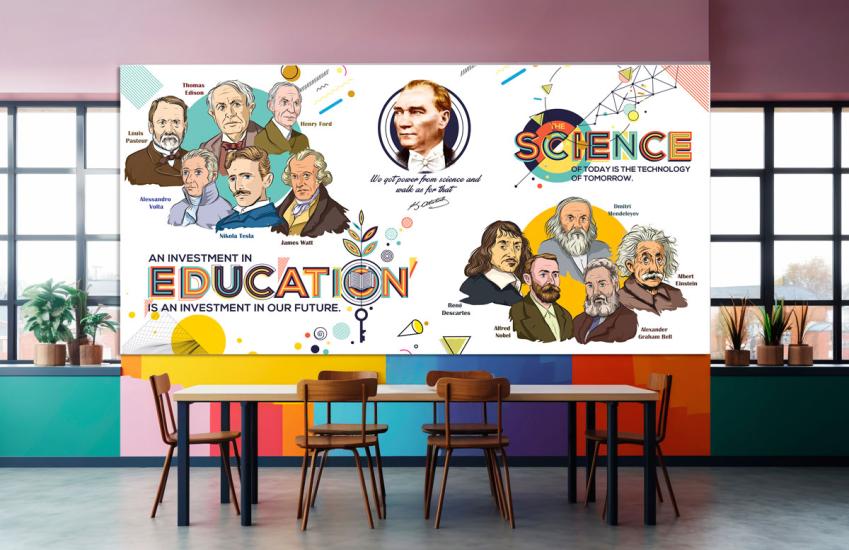 Yabancı bilim adamları posteri