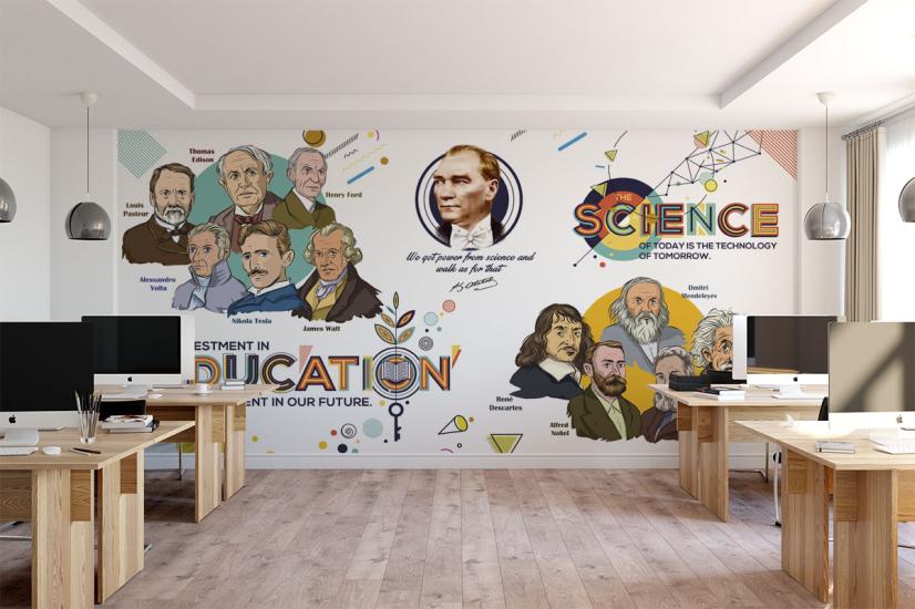 Yabancı bilim adamları posteri