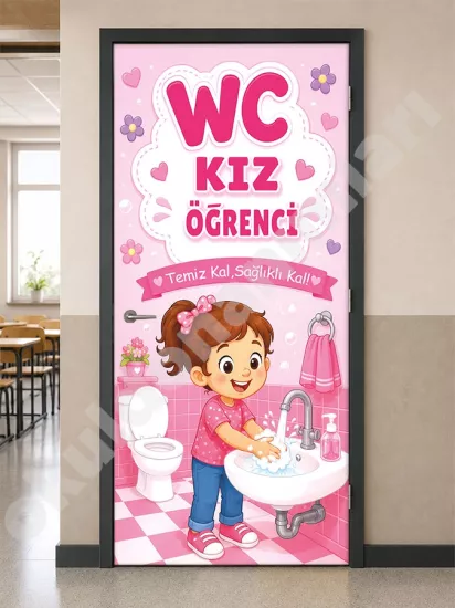 Kız WC Kapı Posteri