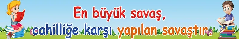 okumak ile ilgili kiriş yazısı