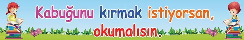okumak ile ilgili kiriş yazısı