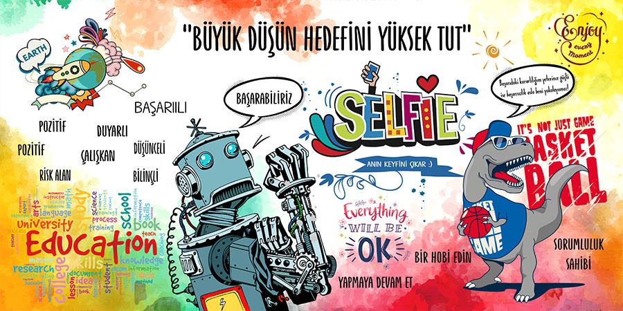 Okul posterini en uygun fiyat ve hızlı kargo avantajıyla sahip olabilirsiniz. okul duvar giydirme yorum ve fiyatını inceleyin