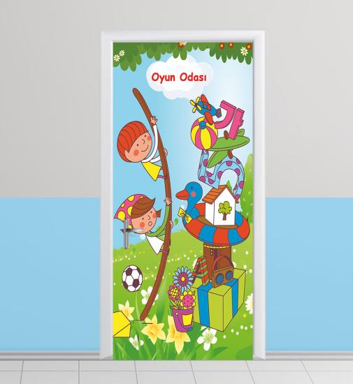 Anaokul kapı giydirme