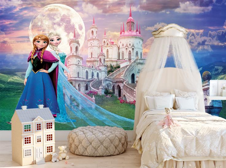 Elsa çocuk odası duvar kağıdı