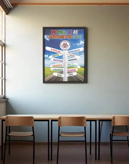 Üniversite Hazırlık Rehberlik Posteri