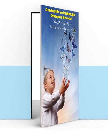 Rehberlik servisi kapı giydirme