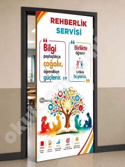 Okul Rehberlik Kapı Posteri