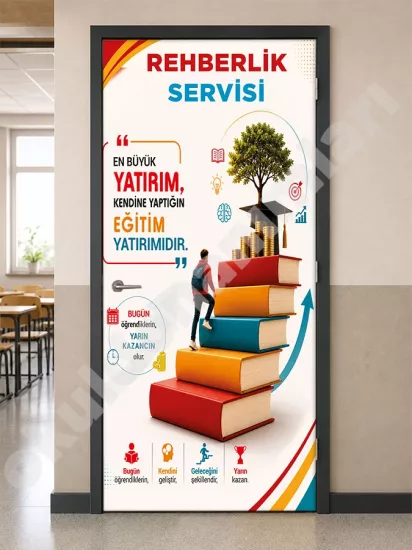 Okul Rehberlik Kapı Posteri