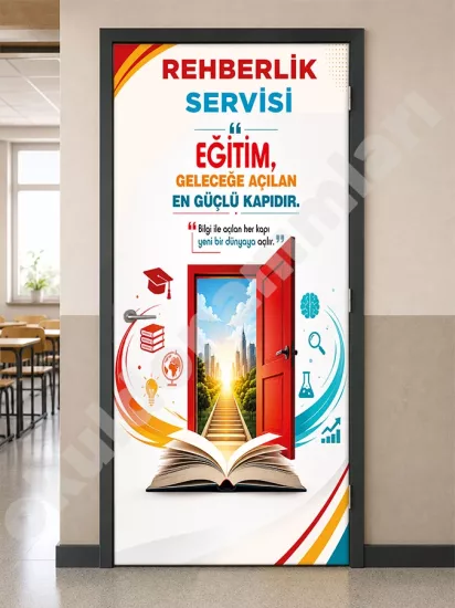 Okul Rehberlik Kapı Posteri