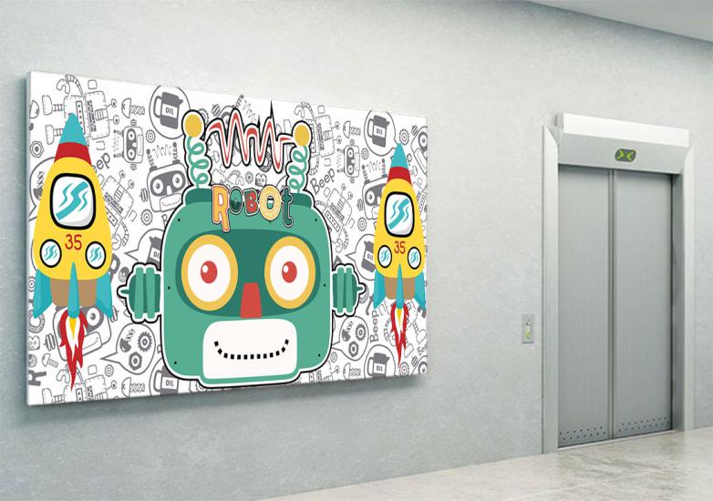 Robotik duvar kağıdı