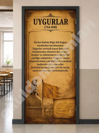 Tarih Sınıfı Kapı Tasarımı