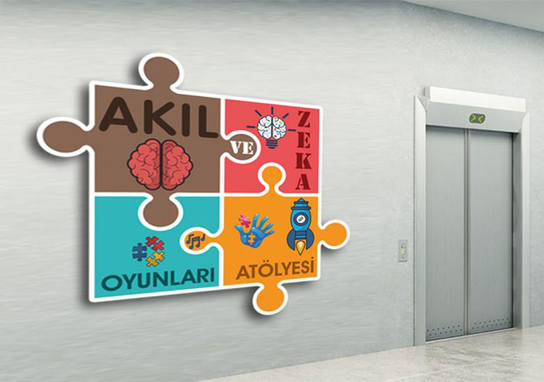 Zeka oyunları sticker