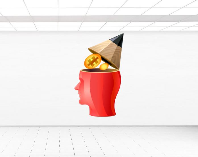 Zeka oyunları sticker