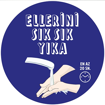 Ellerini sık sık yıka