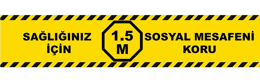 Sosyal Mesafe Koruma Bandı 5