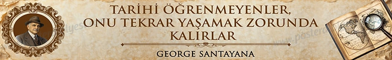 GEORGE SANTAYANA kiriş yazısı