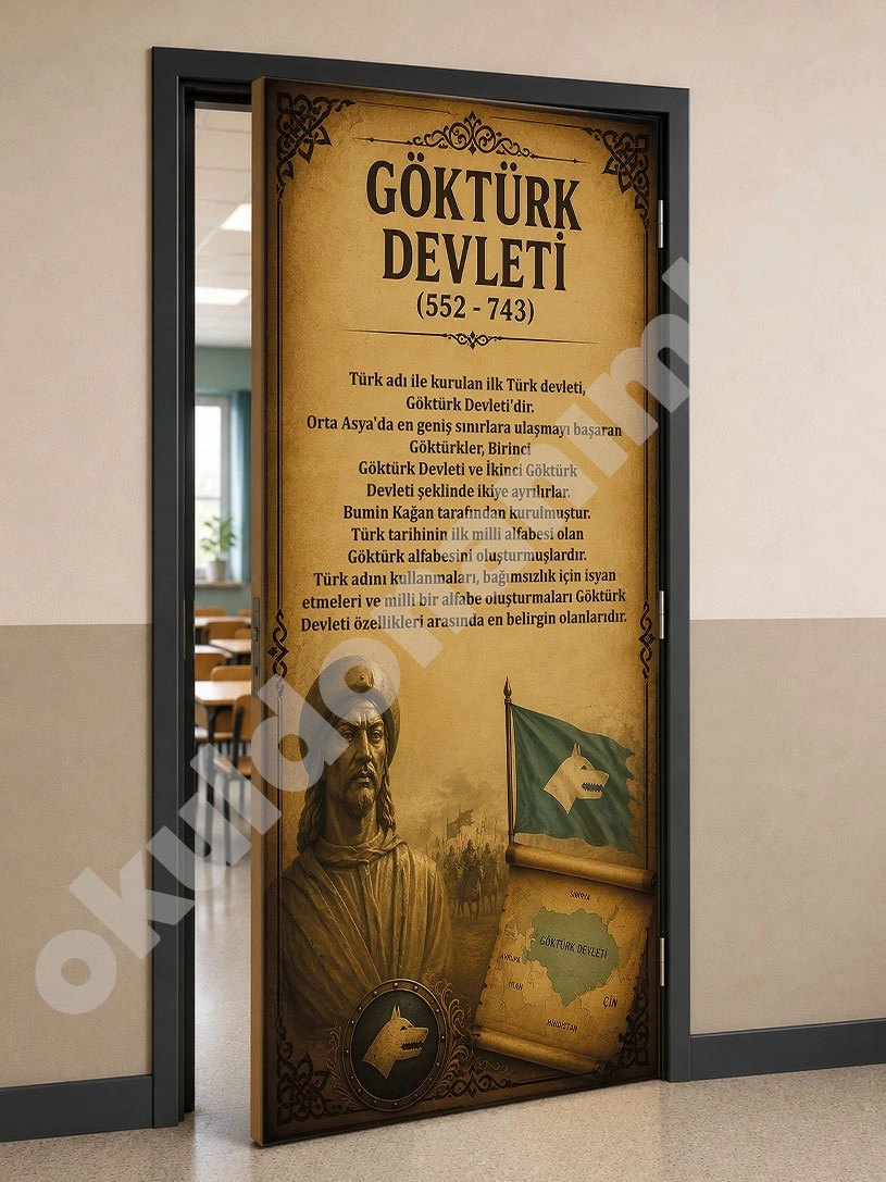 Göktürk Devleti Kapı Giydirme