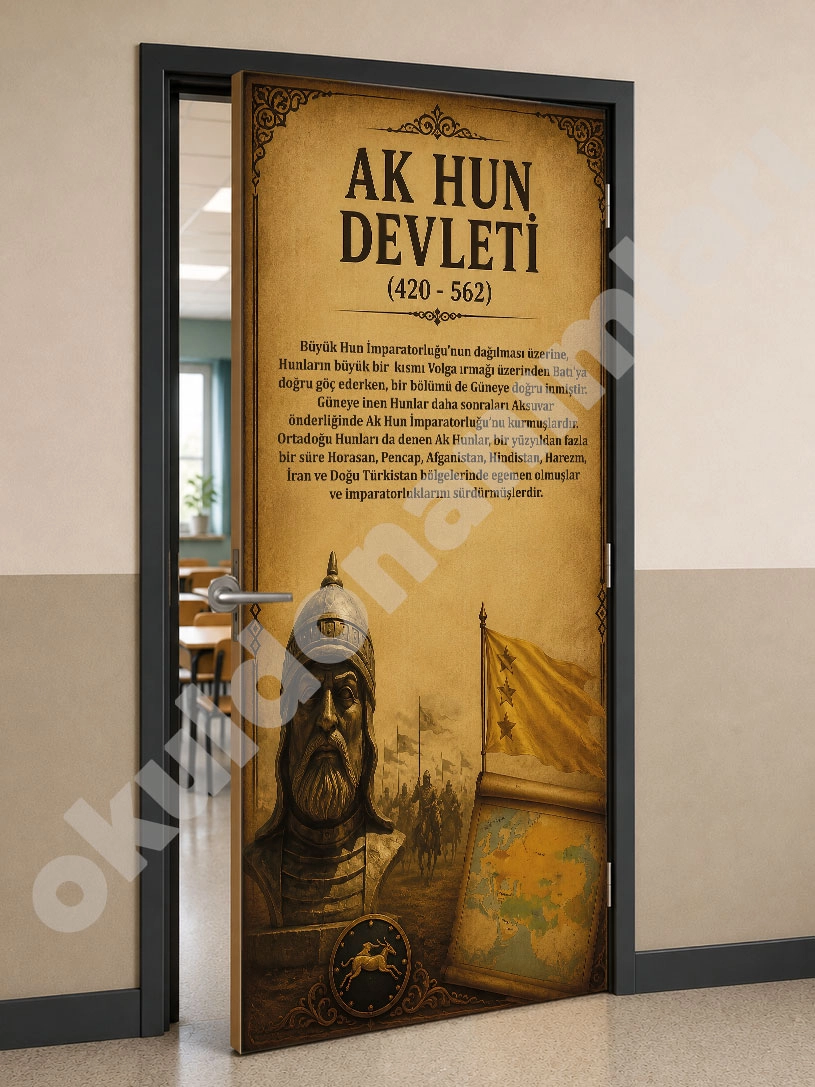 Ak Hun Devleti Kapı Giydirme