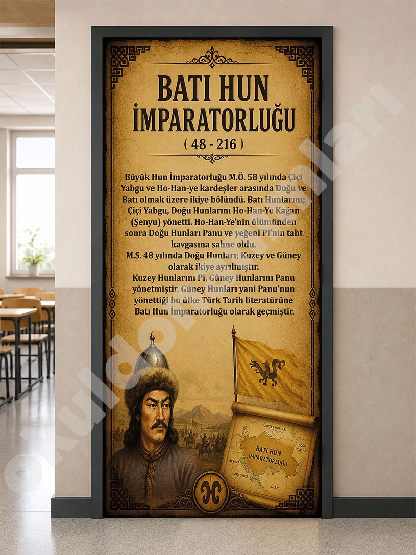Batı Hun İmparatorluğu Kapı Giydirme