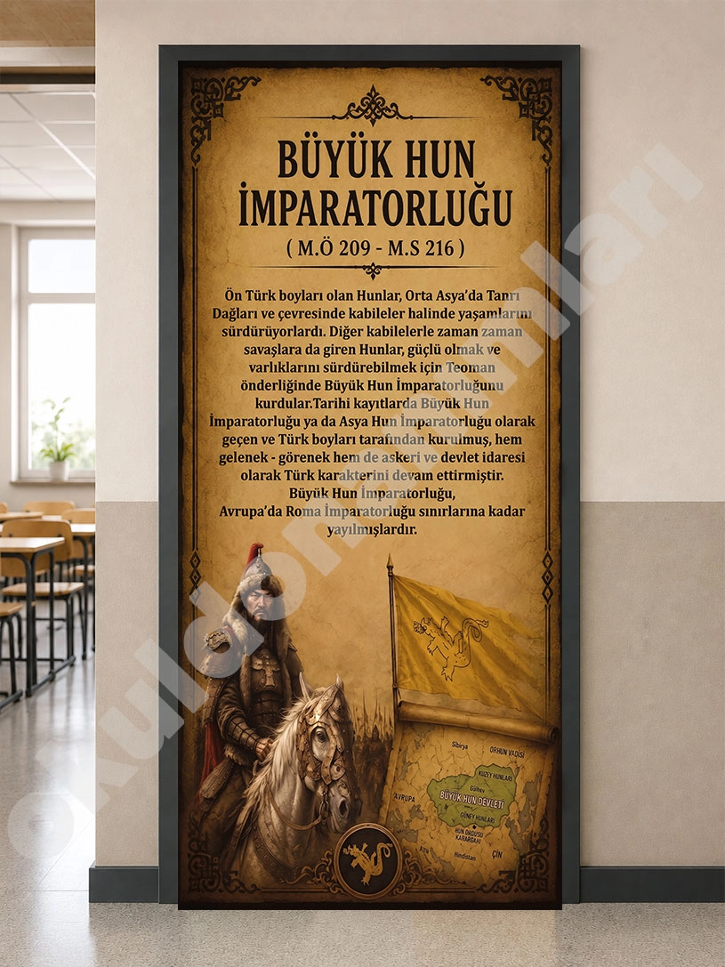 Büyük Hun İmparatorluğu Kapı Giydirme