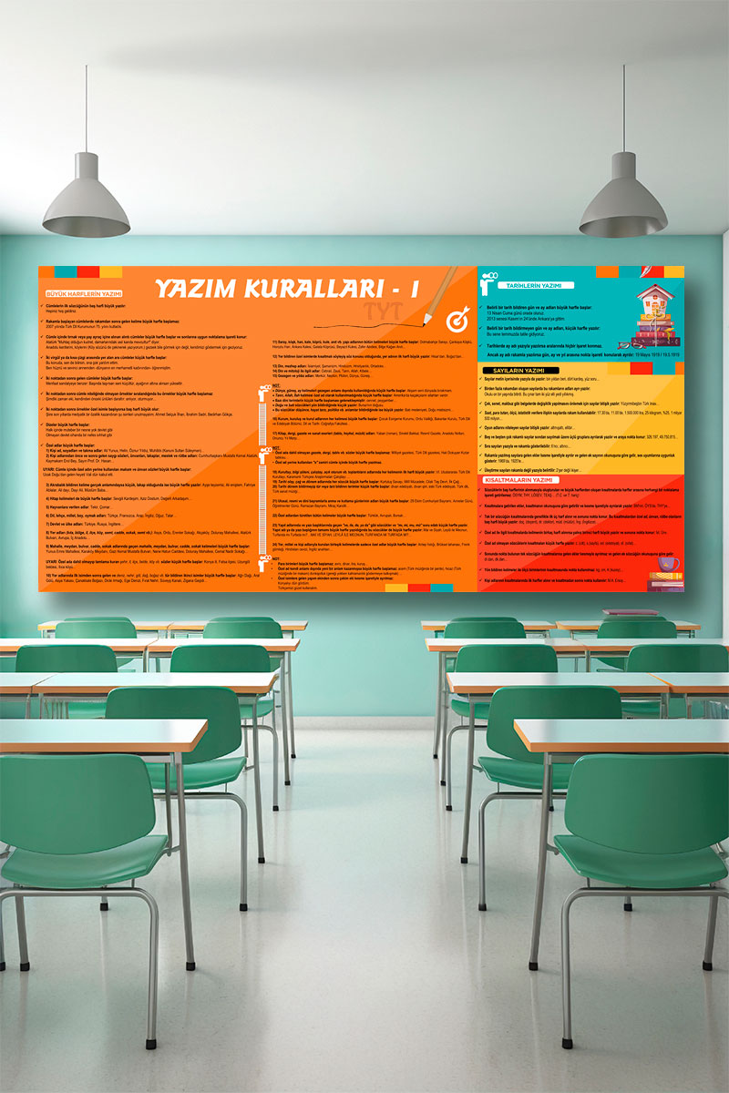 Yazım Kuralları Posteri 1