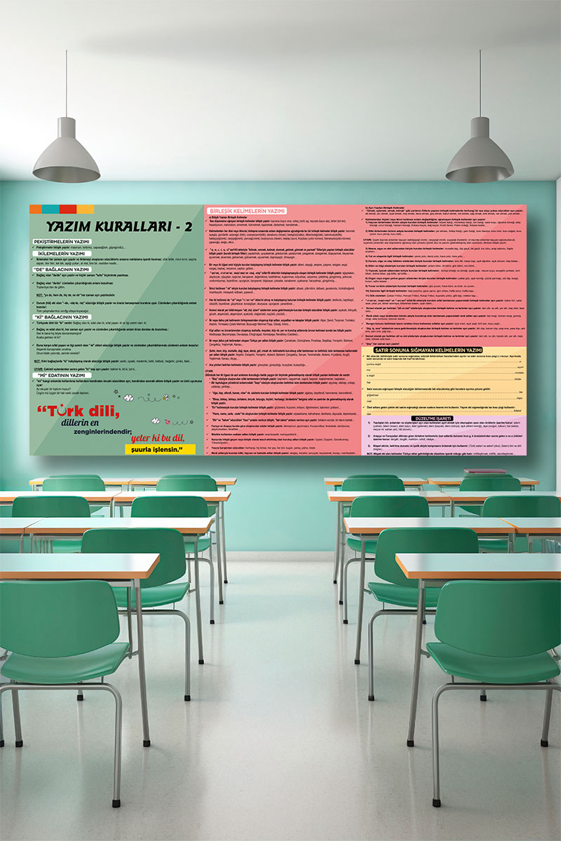  Yazım Kuralları Posteri 2