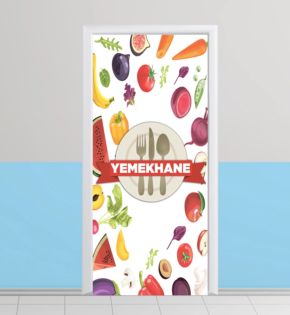Yemekhane Kapı Giydirme Modelleri