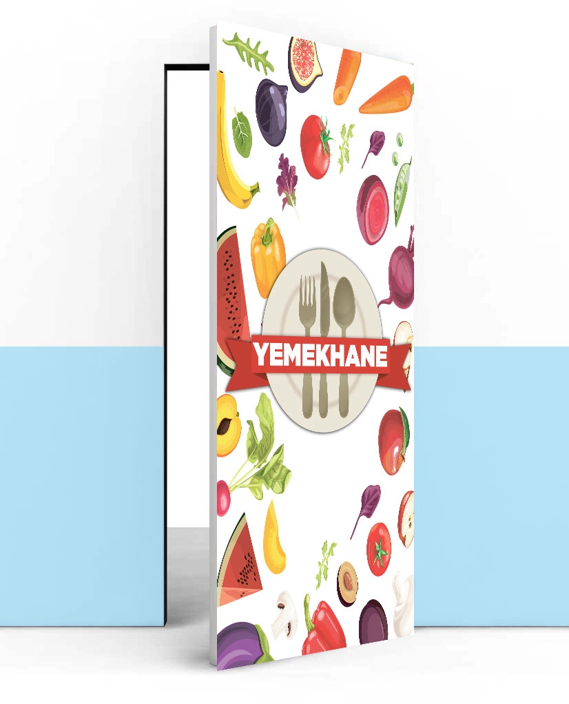 Yemekhane Kapı Giydirme Modelleri